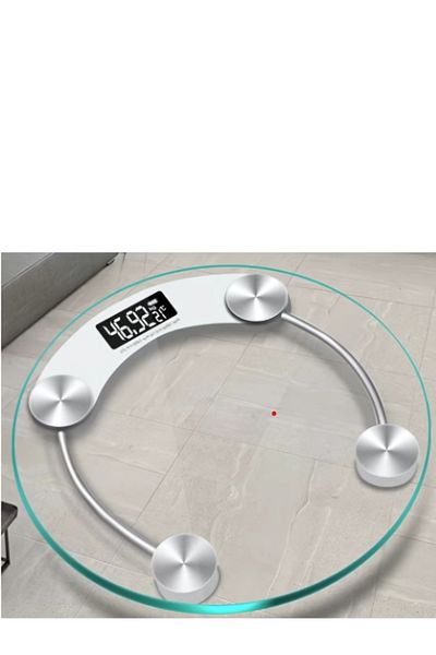JSA High precision digital bathroom scale, ideal for home use to accurately measure body weight.