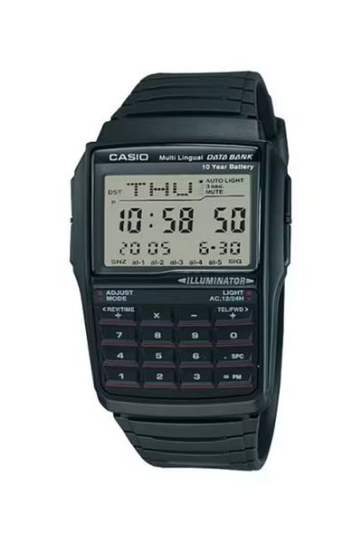 Casio ساعة كاسيو الرقمية للجنسين بمينا رمادي - DBC-32-1A
