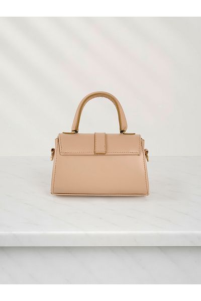 Rosmod Women's Mink Mini Lockable Shoulder Bag