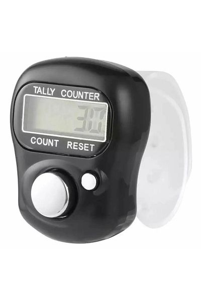 OEM Digital electronic clicker, 1-99999, RESET button, LCD display, black/white