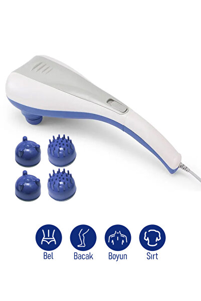 Nikula Star Elektrikli Çift Başlıklı Boyun Bel Sırt Bacak Masaj Aleti Rdl-3010 Rdl-0-3010 Rdı 3010