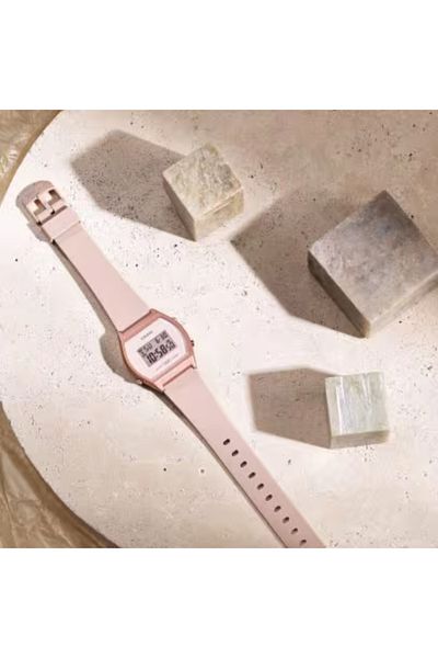 Casio ساعة كاسيو الرقمية النسائية بمينا رمادي - LW-204-4ADF