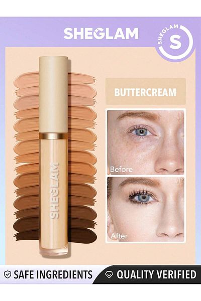 SHEGLAM Like Magic 12HR Full Coverage Concealer-Buttercream