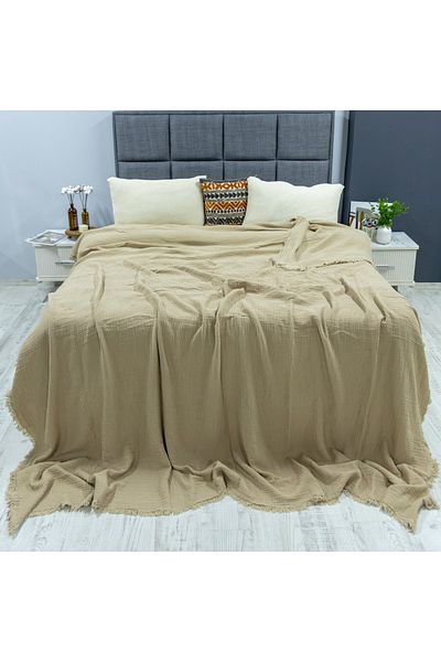 OTEXSA Natural Muslin Pique Is Made of 100% Cotton Muslin Fabric