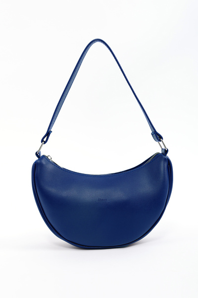 SHAKA Geantă de mână și de umăr Saks Blue Shk26 din piele artificială cu un s...