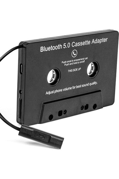 Generic Bt Car Bluetooth Tape Adapter Car Audio Bluetooth Tape Receiver, Wireless Tape Auxiliary Adapter