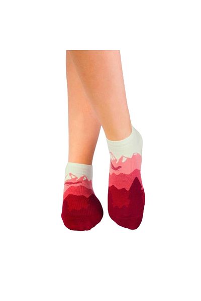 Pirin Hill Short Socks Made of Fine Cotton Fbor Burgundy