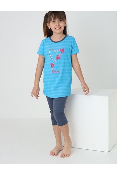 ERTA GOLD Girl's Summer Capri Suit