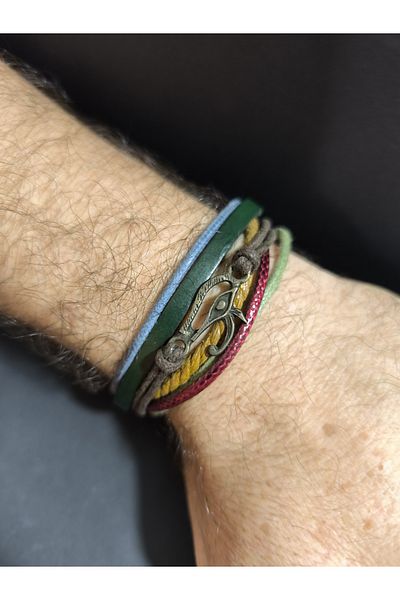 enyatakı Original Leather Rope Bracelet