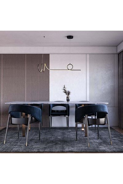 Ucandle 100cm LED Circle Pendant Chandelier