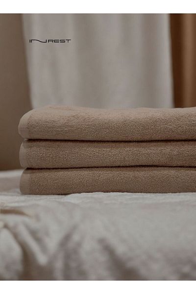 INREST Bath Towels Cotton 100% Size 100x200 cm - Multi Color