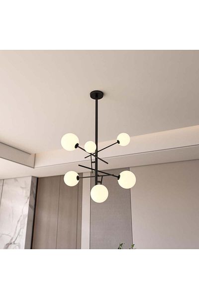 Ucandle Modern spherical glass lamp chandelier