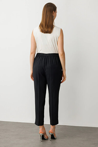 Ekol Elastic Waist Side Pocket Trousers