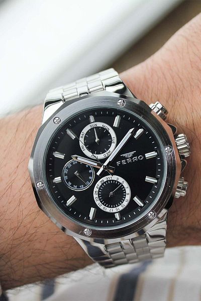 FERRO Fm11544A2 Men's Watch with Steel Cord