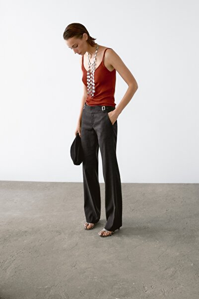 Massimo Dutti Fitilli crop top