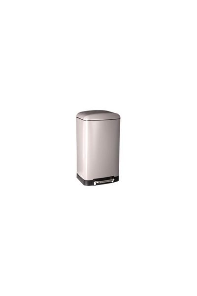 5FIVE Retro Line trash can, Beige, 30 liters, with pedal, 34 x 32 x 61 cm, weight 4 KG