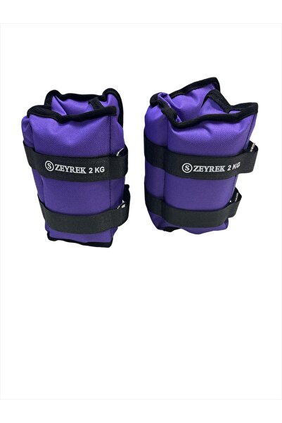 S ZEYREK 2 kg × 2 buc. Total 4 kg Set de greutăți pentru întărirea mușchilor încheieturii mâinii, piciorului, pungă de nisip