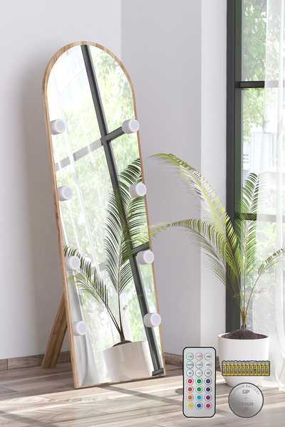 nysamo Ceviz Antre Koridor Duvar Salon Banyo Wc Ofis Çocuk Yatak Odası Led Am...