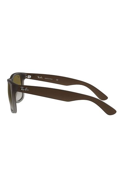 Ray-Ban Ray-Ban Justin RB4165 854/7Z – Ochelari de soare, Maro Mat, Lentila Verde Degrade, Mărime 54