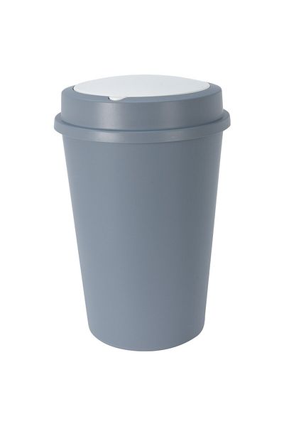 Excellent Houseware Coș de gunoi Aurora albastru, plastic, 25 litri