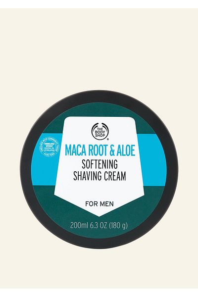 THE BODY SHOP Maca & Aloe Skin Softening Shaving Cream 200 ml