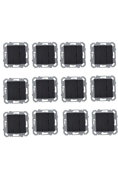 Netelsan Byobu Black Triple Key Frameless 12 Pcs