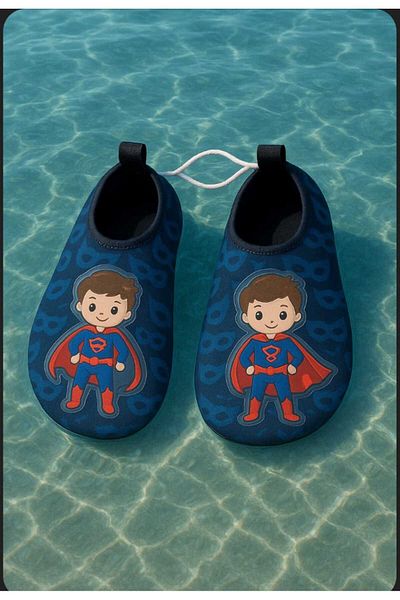 Peluche Children's Lighted Sea, Pool Shoes with Anti-Slip Base
