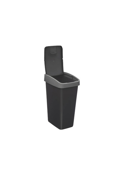 5FiveSmart Waste bin 2 Opening, plastic, 45 liters, 20 x 40.5 x H 61.5 cm