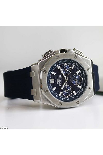 FERRO Fm43001L Men's Wrist Watch with Silicone Cord