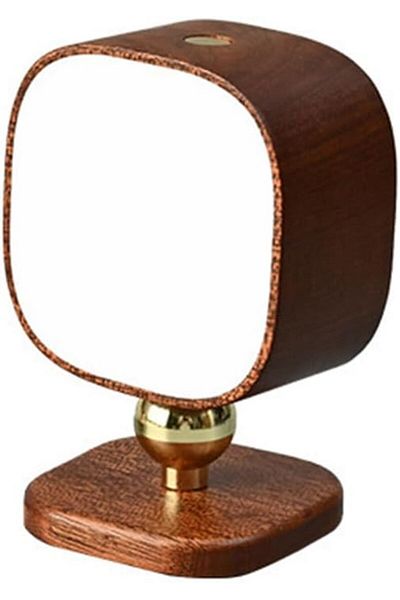 COOYA LED Wooden Magnetic Wall Lamp with Radar Sensor, 360° Rotatable Light, Battery Operated Wall Lights
