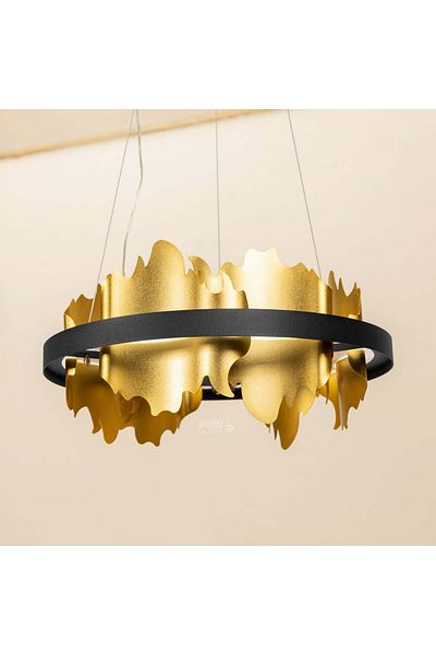 Ucandle Small elegant circular chandelier