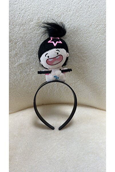 EyER Shoping Oyuncak Bebek Makyaj Bandanası, Pembe-Mavi Saçlı Kız Bebek Saç Tacı