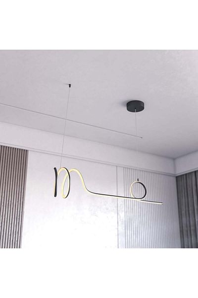 Ucandle 100cm LED Circle Pendant Chandelier