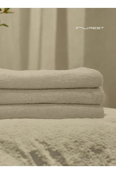 INREST Bath Towels Cotton 100% Size 100x200 cm - Multi Color
