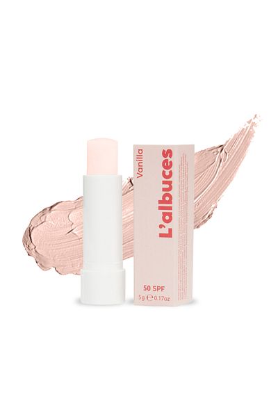 L'albuces Vanilla 50 Spf Lip Balm-Lip Moisturizer