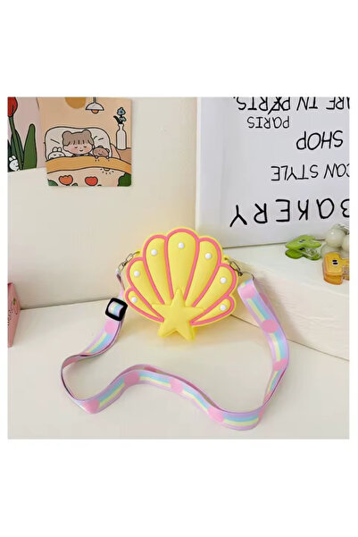 synshop Κέλυφος Κίτρινο Ουρακιστό Pearl Star Sanrio Τσάντα σιλικόνης Πορτοφόλ...