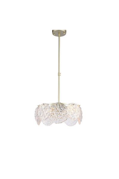 Ucandle Classic Crystal Circle Chandelier - Diameter 40 cm