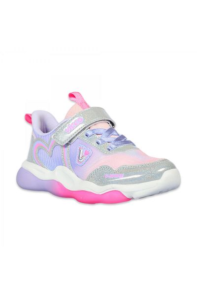 Vicco 346.P25Y.215 Heart Booties Lighted Phylon Lilac Children's Sports Shoes