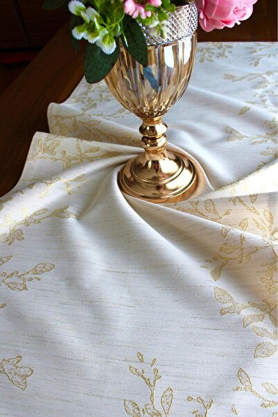 Home Mof Home Collection Altın Varak Baskılı Runner