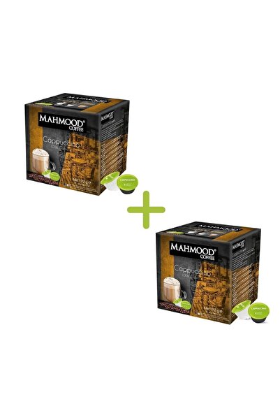 Mahmood Coffee Dolce Gusto Cappuccino Kapsül Kahve 16 Adet X 24 gr - 2 Li Set