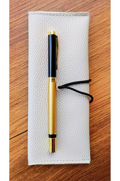 Baypen Gold Roller Ballpoint Pen - Bydklm