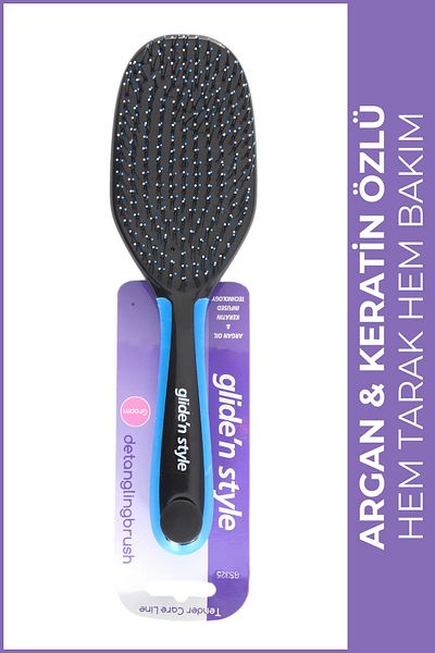 Glide'n Style Argan & Keratin Extract Hair Brush Gs325