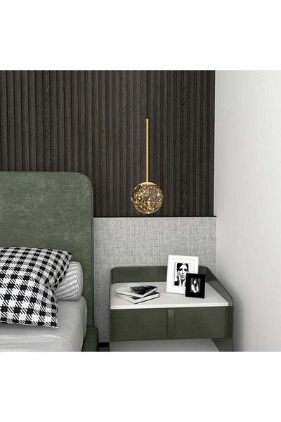 Ucandle LED pendant light with internal dots