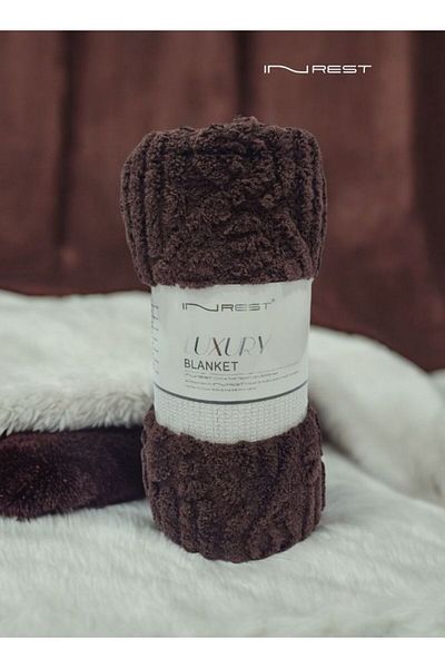 INREST Soft Blanket Luxurious Fur Single Single Size 150x220 cm - Multi Color