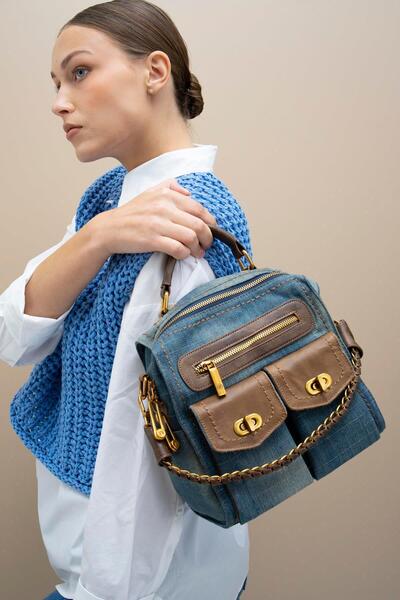 Matthew Cox GEANTĂ DE MÂNĂ MATTHEWCOX PENTRU FEMEI BYN2276 ALBASTRU ÎNCHIS