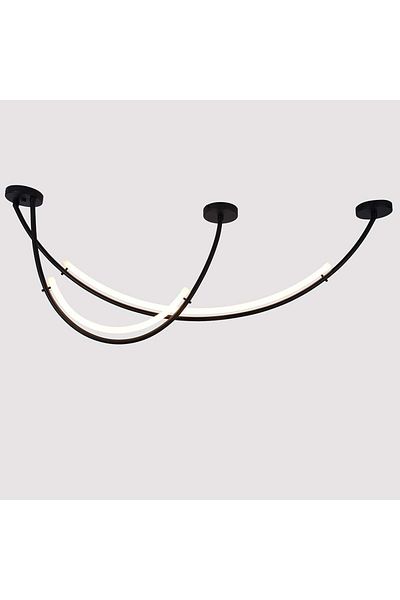 Ucandle Long yellow LED hanging light