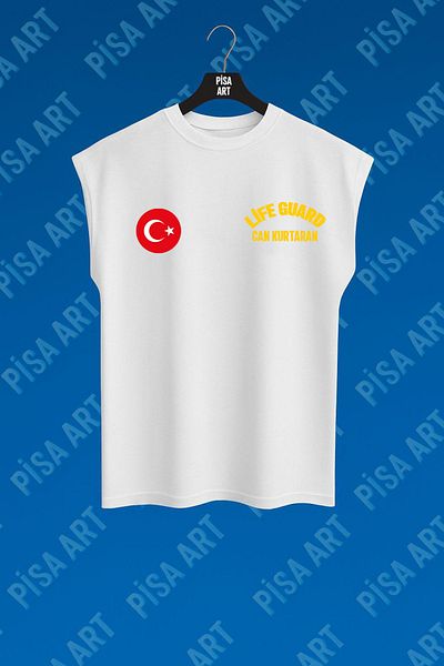 Pisa Art Αμάνικο μπλουζάκι Can Lifeguard (Κατάλληλο για ξενοδοχεία και επιχειρήσεις πισίνας)