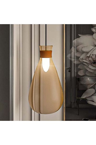 Ucandle Honey glass drop pendant