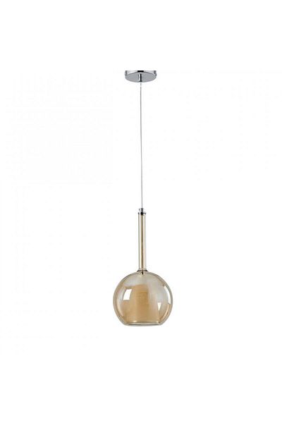 Ucandle Gold Glass Single Ball Pendant Light