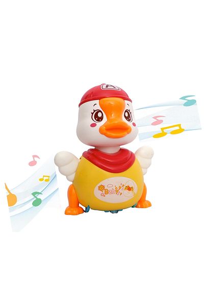 rexa 360 Degree Rotation Running Dance Duck Toy